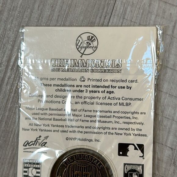 Elston Howard #32 Immortals 2005 Medallion Collection New York Post Yankees Coin - Picture 6 of 7